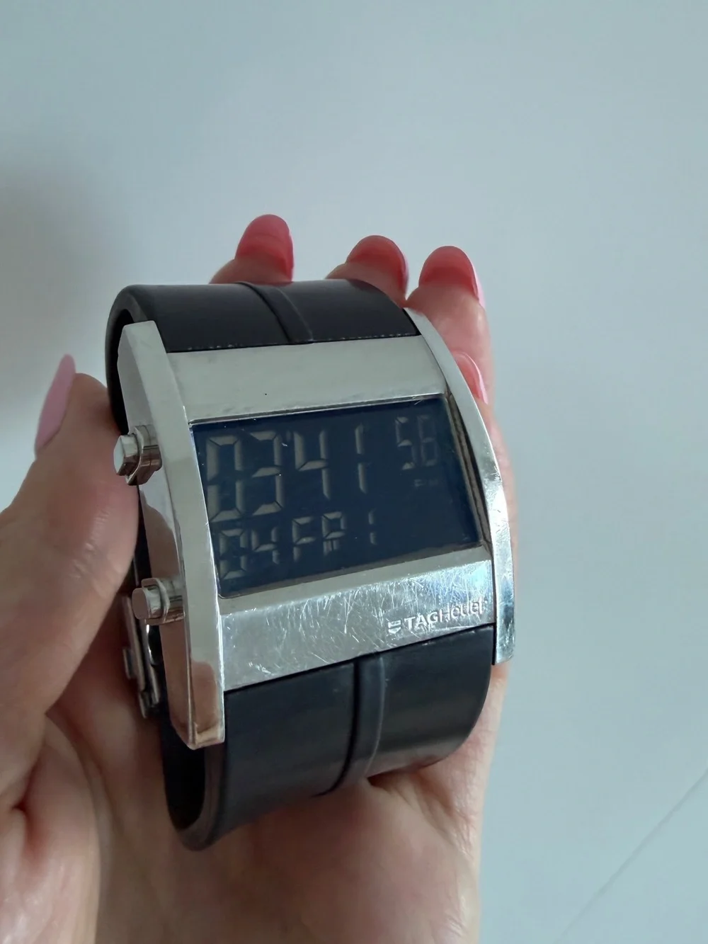 Tag Heuer digital display